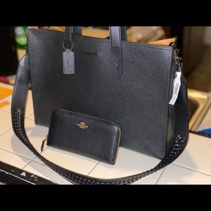 Coach Purse including wallet and strap